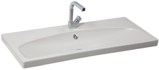 Smanni Heka Tezgah Üstü Lavabo Mat Gri 1060-206.